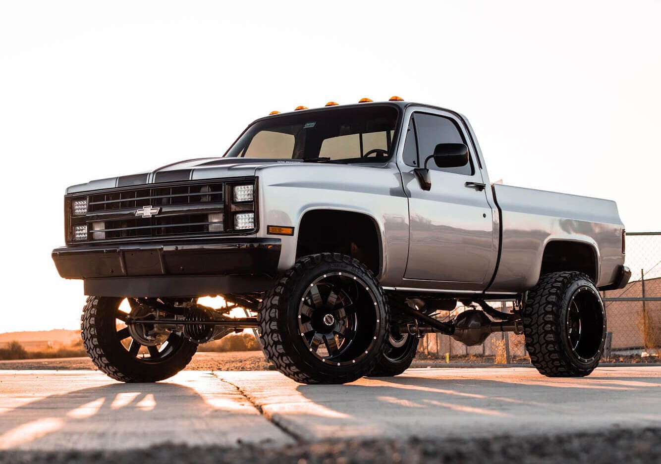 Square-body Chevrolet NSW historic